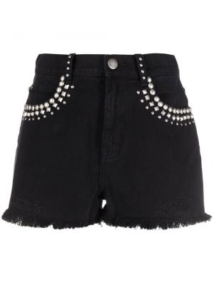 Jeansshorts Pinko svart