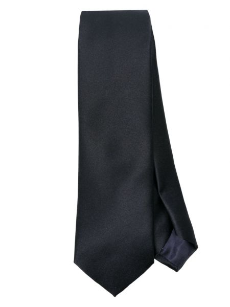 Сатенена вратовръзка Tagliatore синьо