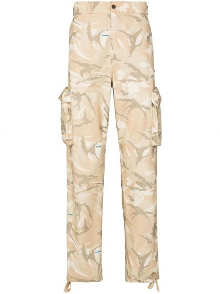 Pantalones cargo Off-white blanco