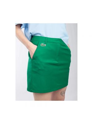 Mini falda Lacoste verde