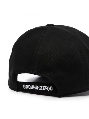 Medvilninis siuvinėtas kepurė su snapeliu Ground Zero