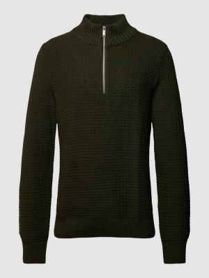 Dzianinowy sweter ze stójką Selected Homme