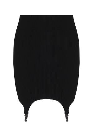 Черная юбка из вискозы Maison Bohemique