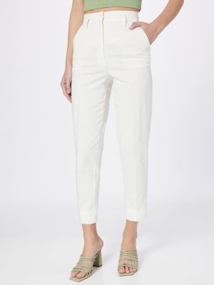 Pantalon plissé Sisley blanc