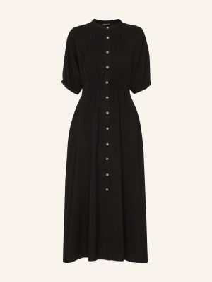 Sukienka koszulowa z bursztynem Whistles czarna