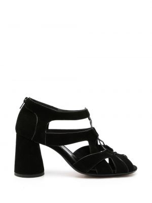 Semišové sandále Sarah Chofakian čierna