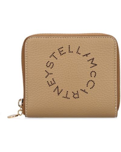 Kožená peněženka na zip z imitace kůže Stella Mccartney