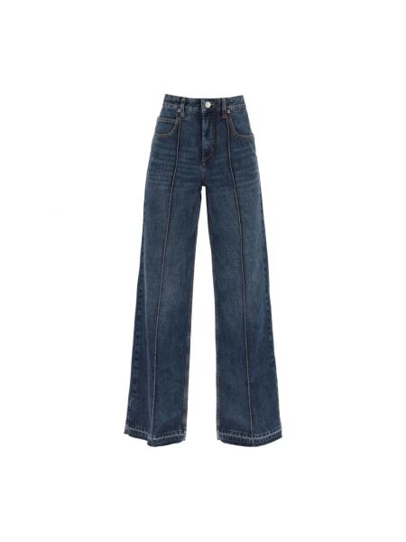 Niebieskie jeansy Isabel Marant
