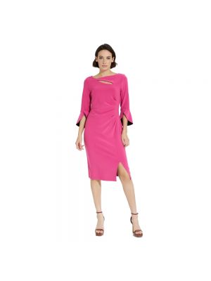 Sukienka midi casual Joseph Ribkoff - fioletowy