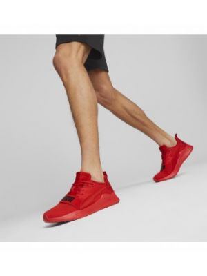 Chaussures de ville Puma rouge