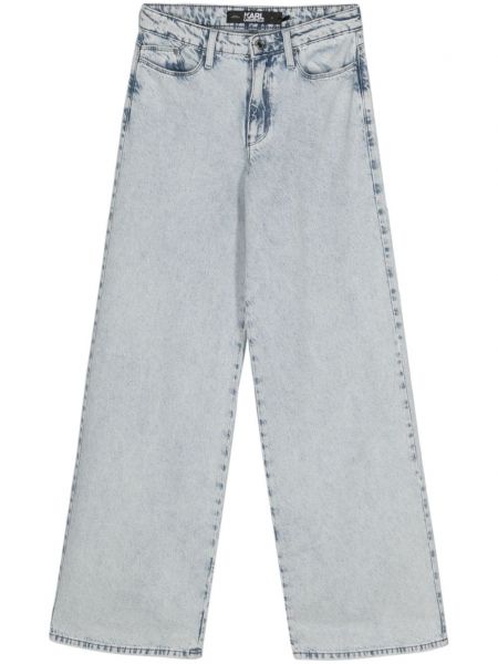 Flared jeans Karl Lagerfeld blå