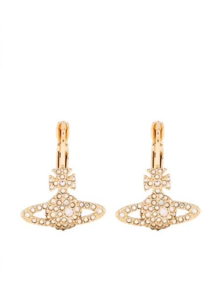 Χρυσά σκουλαρίκια Vivienne Westwood χρυσό