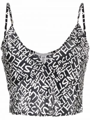 Crop top Stella Mccartney svart