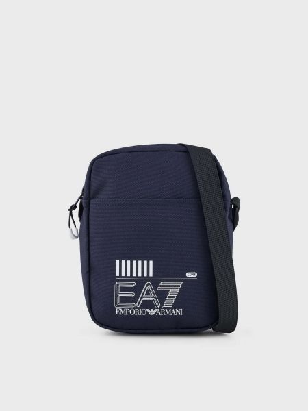 Синяя сумка Ea7