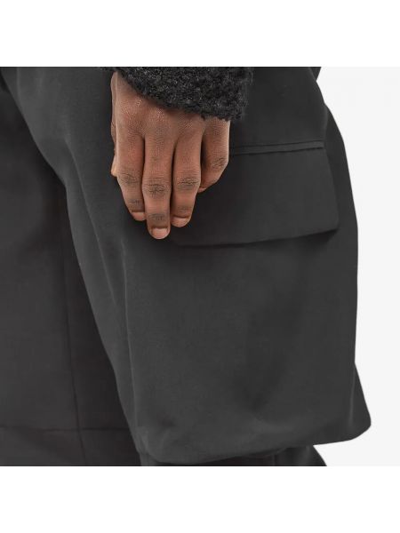 Брюки карго с карманами Givenchy черные