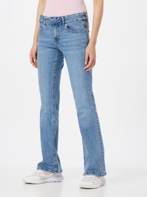 Jeans a zampa Gina Tricot blu