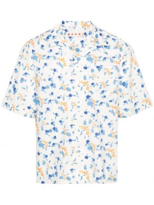 Βαμβακερό πουκάμισο με σχέδιο Marni