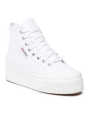 Sneakersy Superga białe