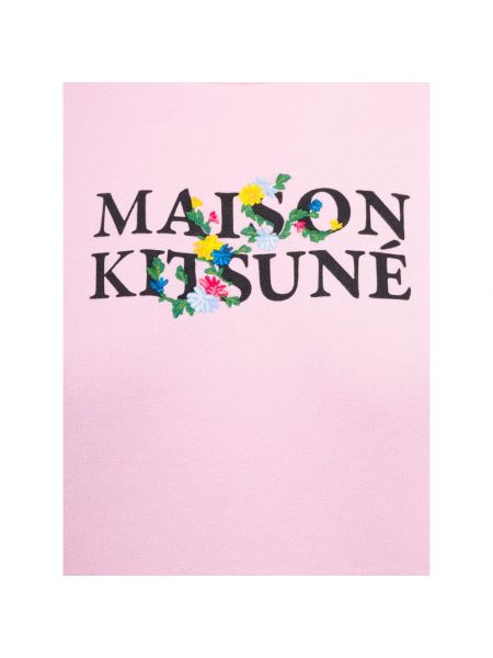 Sudadera Maison Kitsuné rosa