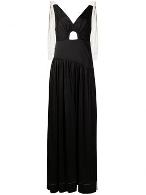 V-hals dress 3.1 Phillip Lim svart