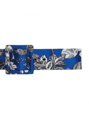 Cinturón de flores Carolina Herrera azul