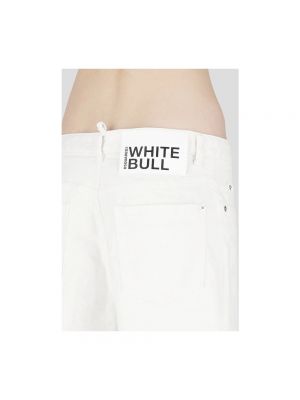Pantalones cortos vaqueros Dsquared2 blanco