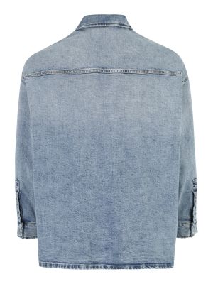 Veste en jean à motif mélangé Calvin Klein Jeans Curve