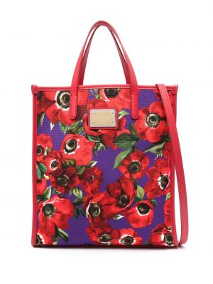 Nákupná taška Dolce & Gabbana červená