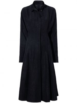 Φόρεμα σε στυλ πουκάμισο Proenza Schouler μαύρο