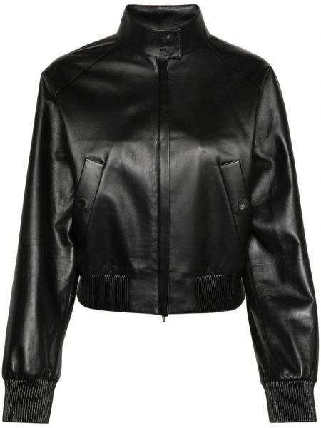 Jachetă lungă Ferragamo negru