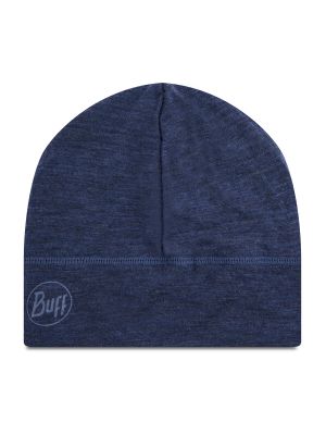 Kepurė iš merino vilnos Buff mėlyna