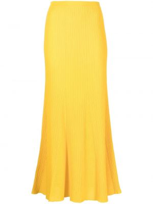 Vlněné sukně Gabriela Hearst žluté