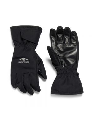 Rękawiczki Balenciaga czarne
