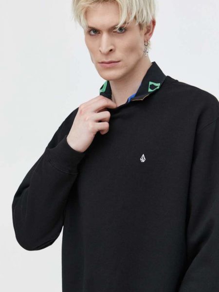 Однотонный свитер Volcom черный