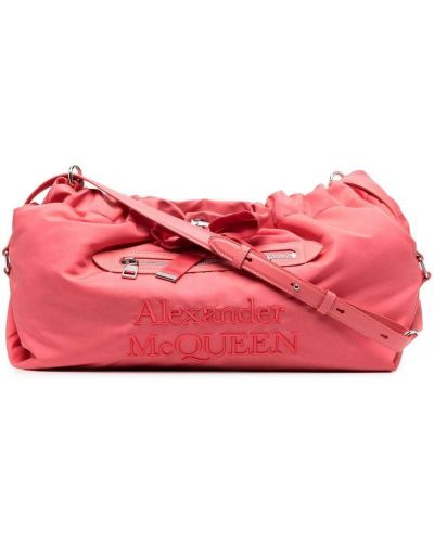 Brodert veske Alexander Mcqueen rosa