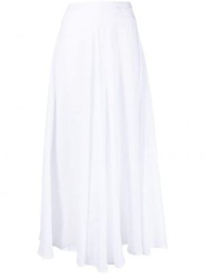 Ľanová sukňa 120% Lino biela