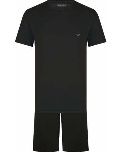 Пижама Emporio Armani, черная