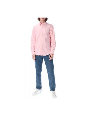 Koszula dopasowana Ralph Lauren różowa