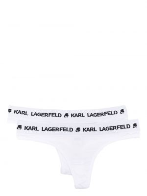 Tanga Karl Lagerfeld blanc