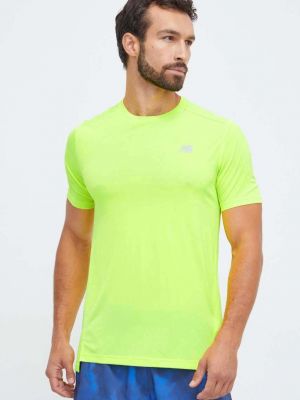 Тениска с дълъг ръкав New Balance зелено