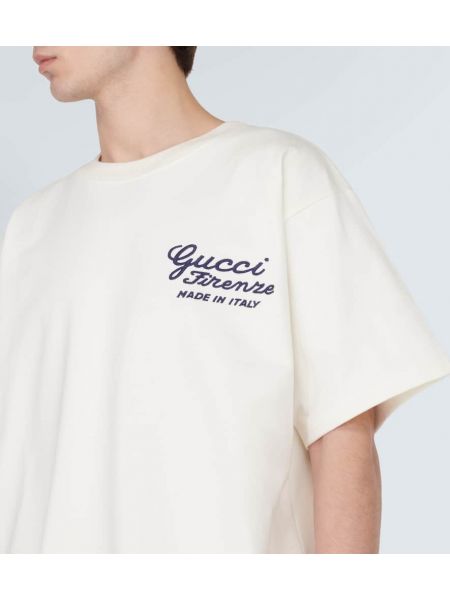 Βαμβακερή μπλούζα από ζέρσεϋ Gucci