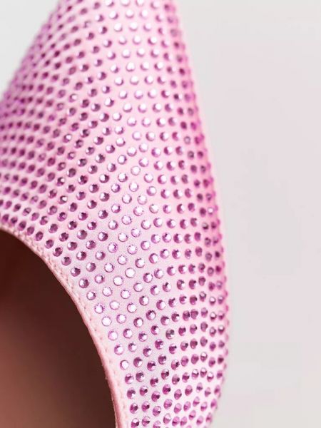 Туфли на каблуке со стразами New Look розовые