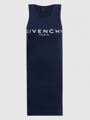 Сукня міні з принтом Givenchy синя