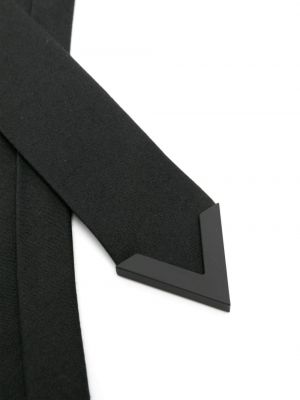 Cravate en laine Valentino Garavani noir