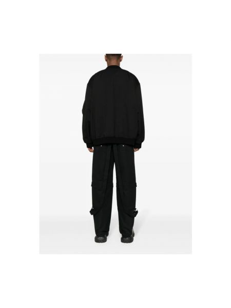 Pantalones de algodón con tachuelas Givenchy negro