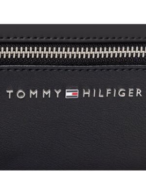 Taška přes rameno Tommy Hilfiger černá