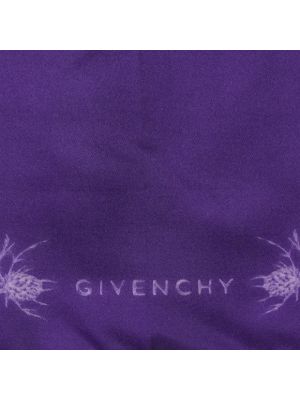 Bufanda de seda Givenchy Pre-owned violeta