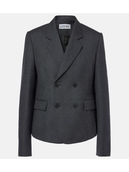 Blazer i ull Loewe grå