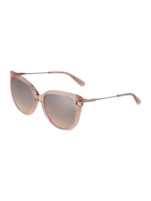 Слънчеви очила от розово злато Calvin Klein Jeans розово