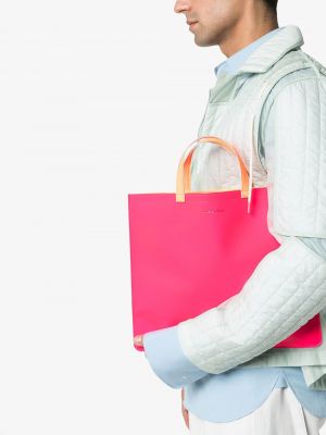 Leder shopper handtasche Comme Des Garçons Wallet